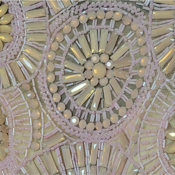 NWT Angela & Alison Blush Pink Gown, Style # 51086, Sz 6 - Picture 4 of 9